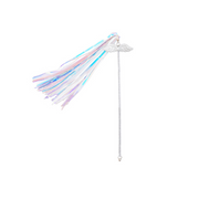 ZEZE Bell & Feather Interactive Wand Toy – Chew-Resistant & Self-Play
