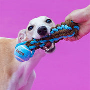 ZEZE Chew-Resistant Rope Knot Toy – Dental Care, Interactive Tug & Entertaining Chew