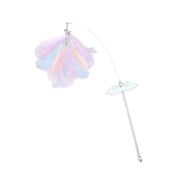 ZEZE Bell & Feather Interactive Wand Toy – Chew-Resistant & Self-Play