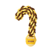 ZEZE Chew-Resistant Rope Knot Toy – Dental Care, Interactive Tug & Entertaining Chew